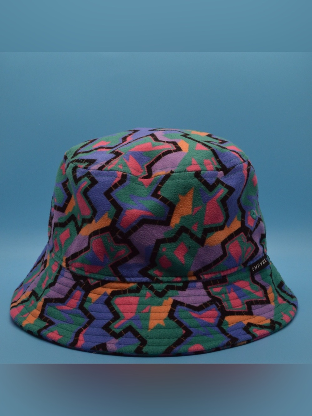 Empyre Multicolor Abstract Geometric Bucket Hat